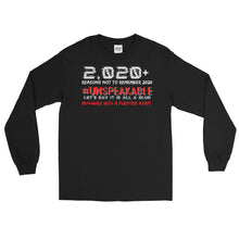 Load image into Gallery viewer, LSS - 2,020+ REASONS...Long Sleeve Shirt