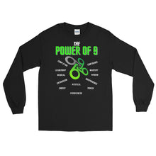 Load image into Gallery viewer, LSS - THE POWER OF 9 - Long Sleeve Shirt
