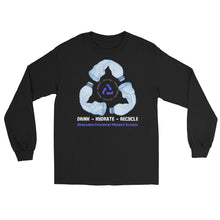 Load image into Gallery viewer, Drink - Hydrate - Recycle - Men’s Long Sleeve Shirt