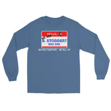 Load image into Gallery viewer, BSMS Name Tag - Men’s Long Sleeve Shirt