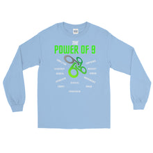 Load image into Gallery viewer, LSS - THE POWER OF 9 - Long Sleeve Shirt