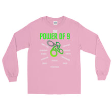 Load image into Gallery viewer, LSS - THE POWER OF 9 - Long Sleeve Shirt