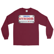 Load image into Gallery viewer, LSS - DINWIDDIE LICENSE PLATE - Long Sleeve Shirt