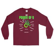 Load image into Gallery viewer, LSS - THE POWER OF 9 - Long Sleeve Shirt