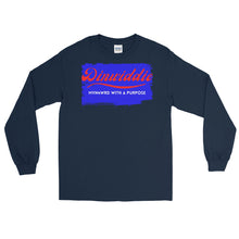 Load image into Gallery viewer, LSS - DINWIDDIE (MVN4WRDblue) - Long Sleeve Shirt