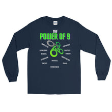 Load image into Gallery viewer, LSS - THE POWER OF 9 - Long Sleeve Shirt