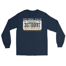 Load image into Gallery viewer, BSTDDRT License Plate - Men’s Long Sleeve Shirt