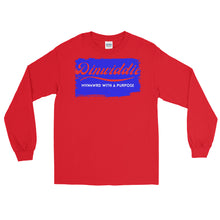 Load image into Gallery viewer, LSS - DINWIDDIE (MVN4WRDblue) - Long Sleeve Shirt