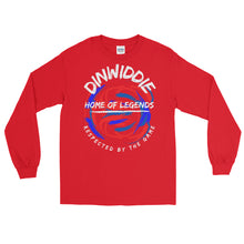 Load image into Gallery viewer, LSS - DINWIDDIE... HOME OF LEGENDS - Long Sleeve Shirt