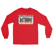 Load image into Gallery viewer, BSTDDRT License Plate - Men’s Long Sleeve Shirt