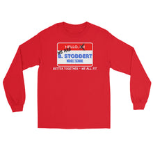 Load image into Gallery viewer, BSMS Name Tag - Men’s Long Sleeve Shirt