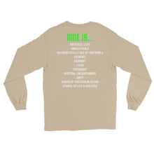 Load image into Gallery viewer, LSS - THE POWER OF 9 - Long Sleeve Shirt