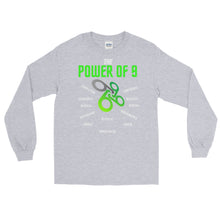 Load image into Gallery viewer, LSS - THE POWER OF 9 - Long Sleeve Shirt