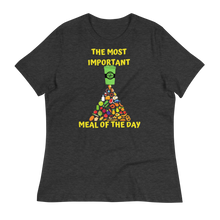 Load image into Gallery viewer, COFFEE...MOST IMPORTANT Meal of the Day - Women's Relaxed T-Shirt