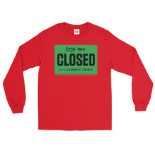 Load image into Gallery viewer, LSS - CLIMATE CHANGE AWARENESS - Long Sleeve Shirt