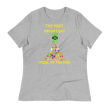 Load image into Gallery viewer, COFFEE...MOST IMPORTANT Meal of the Day - Women's Relaxed T-Shirt