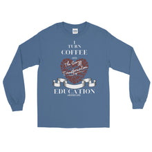 Load image into Gallery viewer, LSS - COFFEE EDUCATION - Long Sleeve Shirt