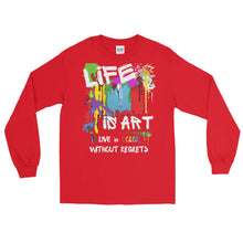 Load image into Gallery viewer, LSS - LIFE IS ART - Long Sleeve Shirt