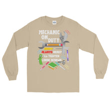 Load image into Gallery viewer, LSS - MECHANIC ON DUTY - Long Sleeve Shirt