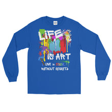 Load image into Gallery viewer, LSS - LIFE IS ART - Long Sleeve Shirt