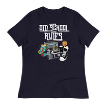 Load image into Gallery viewer, OLD SCHOOL RULES - Women's Relaxed T-Shirt