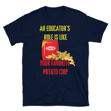 Load image into Gallery viewer, POTATO CHIP EDUCATOR - Short-Sleeve Unisex T-Shirt