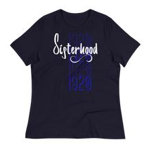 Load image into Gallery viewer, 1920 SISTERHOOD - Women's Relaxed T-Shirt