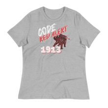 Load image into Gallery viewer, 1913 CODE RED ALERT - Women's Relaxed T-Shirt