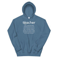 Load image into Gallery viewer, HH - DEFINITION OF A TEACHER - Unisex Hoodie