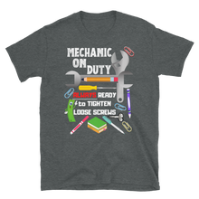 Load image into Gallery viewer, Mechanic on Duty - Short-Sleeve Unisex T-Shirt