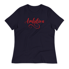 Load image into Gallery viewer, AMBITION (red) - Women's Relaxed T-Shirt
