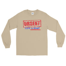 Load image into Gallery viewer, LSS - URGENT (blue) - Long Sleeve Shirt
