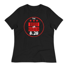 Load image into Gallery viewer, "ON SALE NOW" - LIMITED EDITION!!! 57th ANNIVERSARY of the March on Washington - SHOW UP & SHOW OUT 2020 - Women's Relaxed T-Shirt