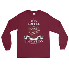 Load image into Gallery viewer, LSS - COFFEE EDUCATION - Long Sleeve Shirt
