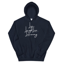 Load image into Gallery viewer, HH - LIVE...LAUGH...& LOVE LEARNING - Unisex Hoodie