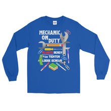Load image into Gallery viewer, LSS - MECHANIC ON DUTY - Long Sleeve Shirt