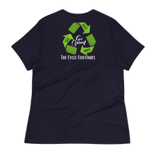 Load image into Gallery viewer, GO GREEN (Financial) - Women's Relaxed T-Shirt