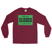 Load image into Gallery viewer, LSS - CLIMATE CHANGE AWARENESS - Long Sleeve Shirt
