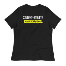 Load image into Gallery viewer, STUDENT-ATHLETE - Women's Relaxed T-Shirt