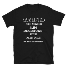 Load image into Gallery viewer, QUALIFIED - Short-Sleeve Unisex T-Shirt