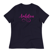 Load image into Gallery viewer, AMBITION (pink) - Women's Relaxed T-Shirt