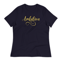 Load image into Gallery viewer, AMBITION (yellow) - Women's Relaxed T-Shirt