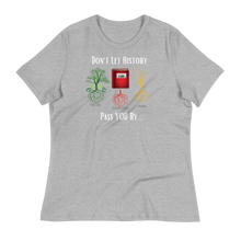 Load image into Gallery viewer, EMPOWERMENT ELEVATES EXCELLENCE - Women's Relaxed T-Shirt