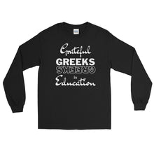 Load image into Gallery viewer, LSS - GRATEFUL GREEKS IN EDUCATION - Long Sleeve Shirt