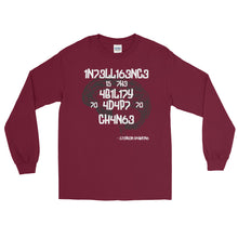 Load image into Gallery viewer, LSS - INTELLIGENCE IS...- Long Sleeve Shirt