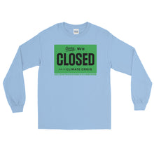 Load image into Gallery viewer, LSS - CLIMATE CHANGE AWARENESS - Long Sleeve Shirt