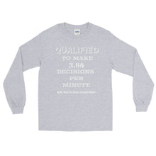 Load image into Gallery viewer, LSS - QUALIFIED - Long Sleeve Shirt
