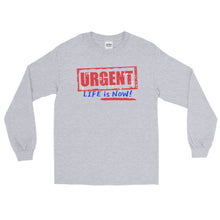 Load image into Gallery viewer, LSS - URGENT (blue) - Long Sleeve Shirt