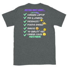 Load image into Gallery viewer, My Good Ole Zoom Meeting Tee - Short-Sleeve Unisex T-Shirt