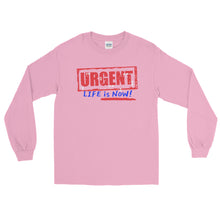 Load image into Gallery viewer, LSS - URGENT (blue) - Long Sleeve Shirt